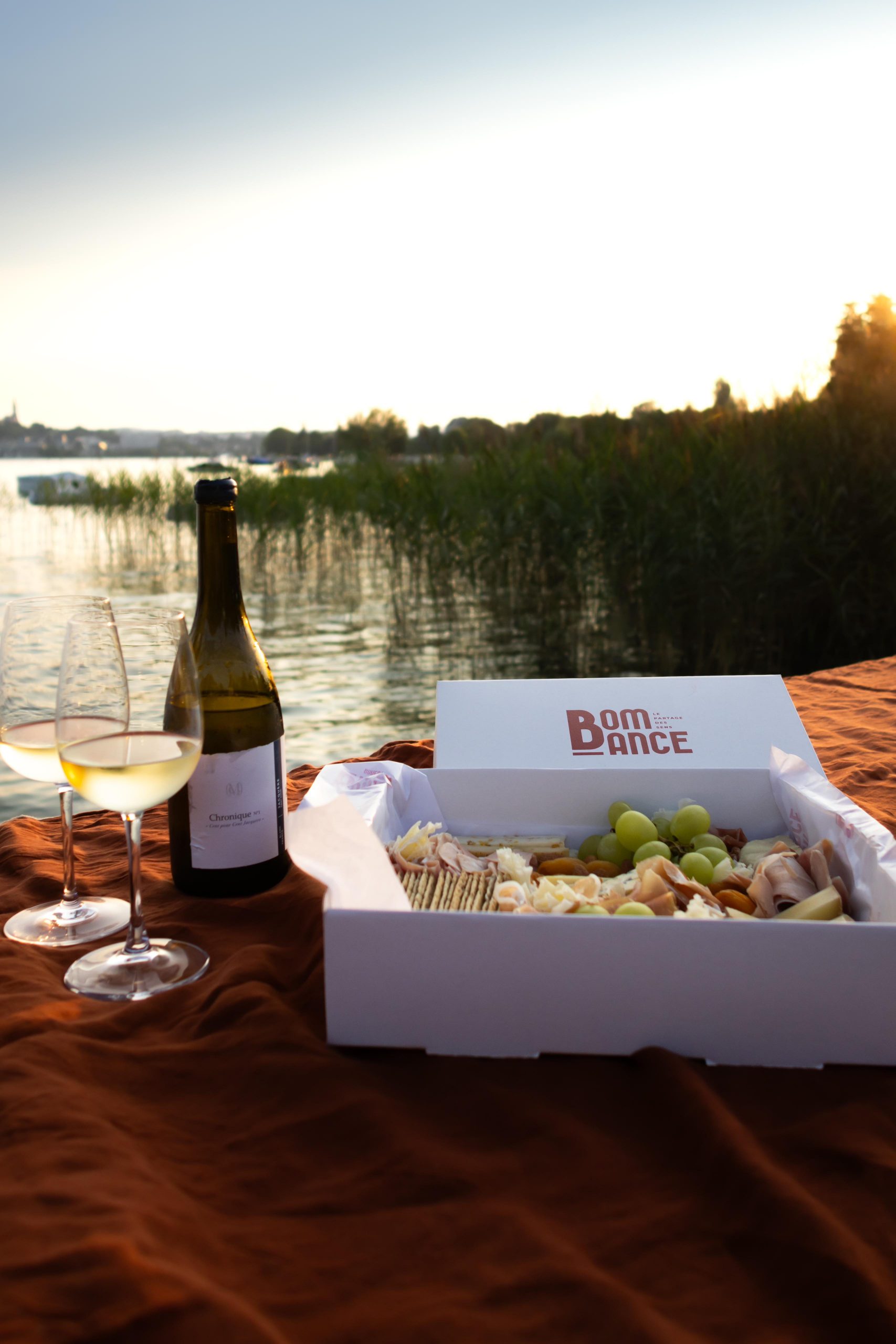 Box apéro au bord du lac d'Annecy pour 2 personnes